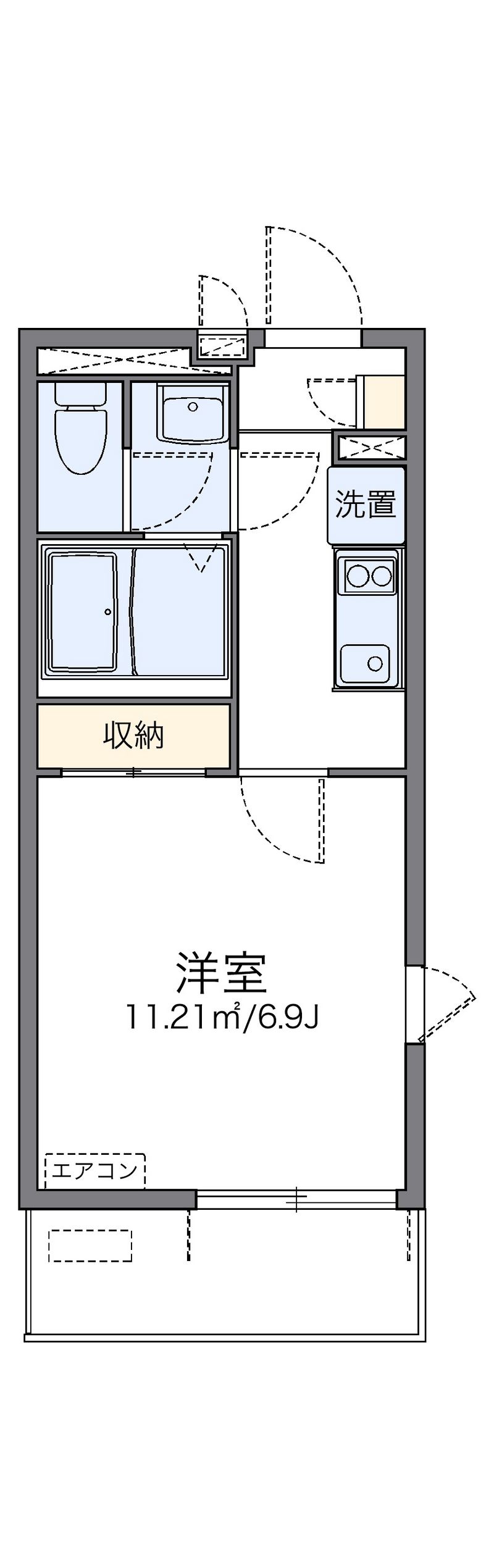 LEONEXT Fujini Namiki Floor plan