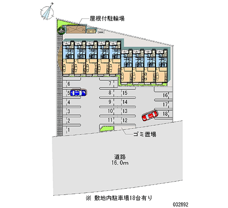 32892 Monthly parking lot