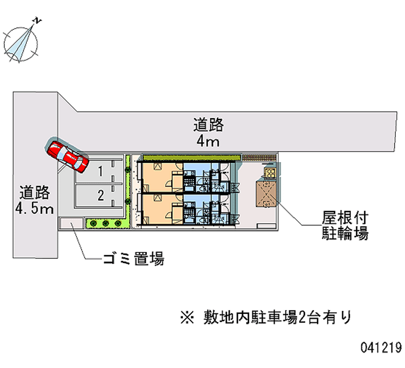 41219 Monthly parking lot