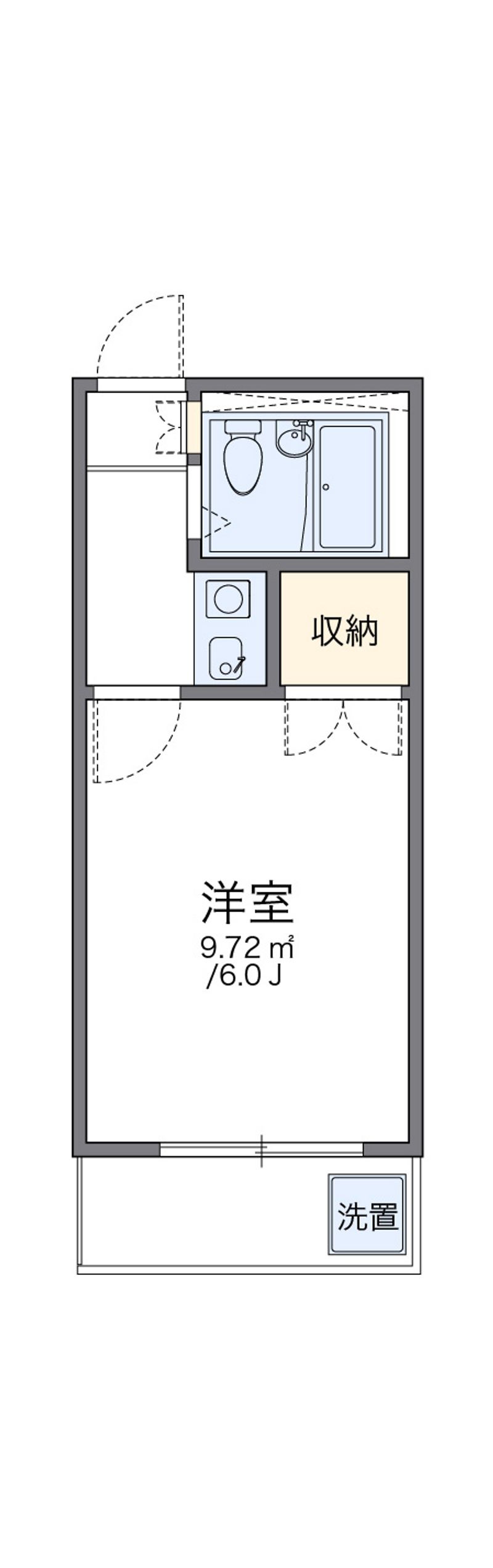 leopalace Kameari Dai5 Floor plan