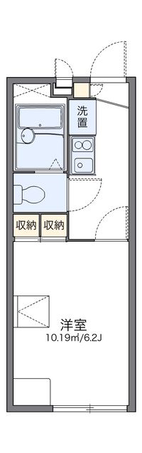 レオパレスブリリアントⅡ 間取り図