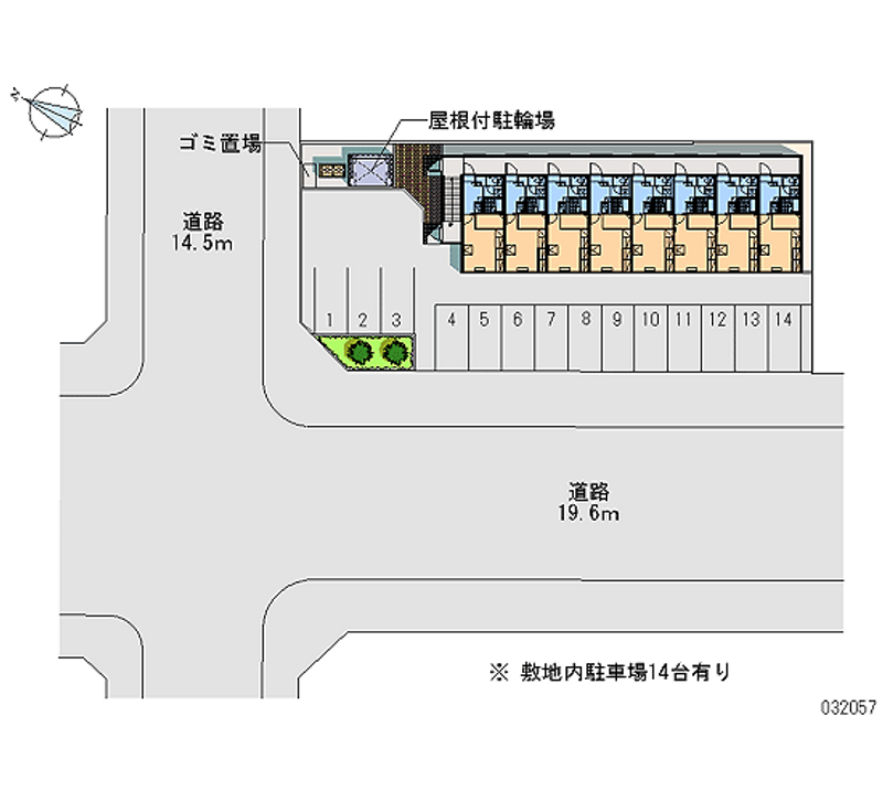 32057月租停車場