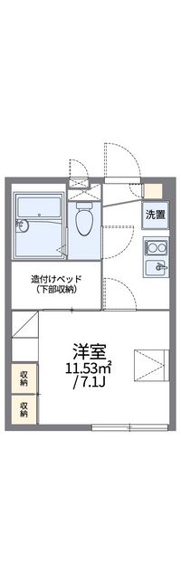 レオパレス泉 間取り図