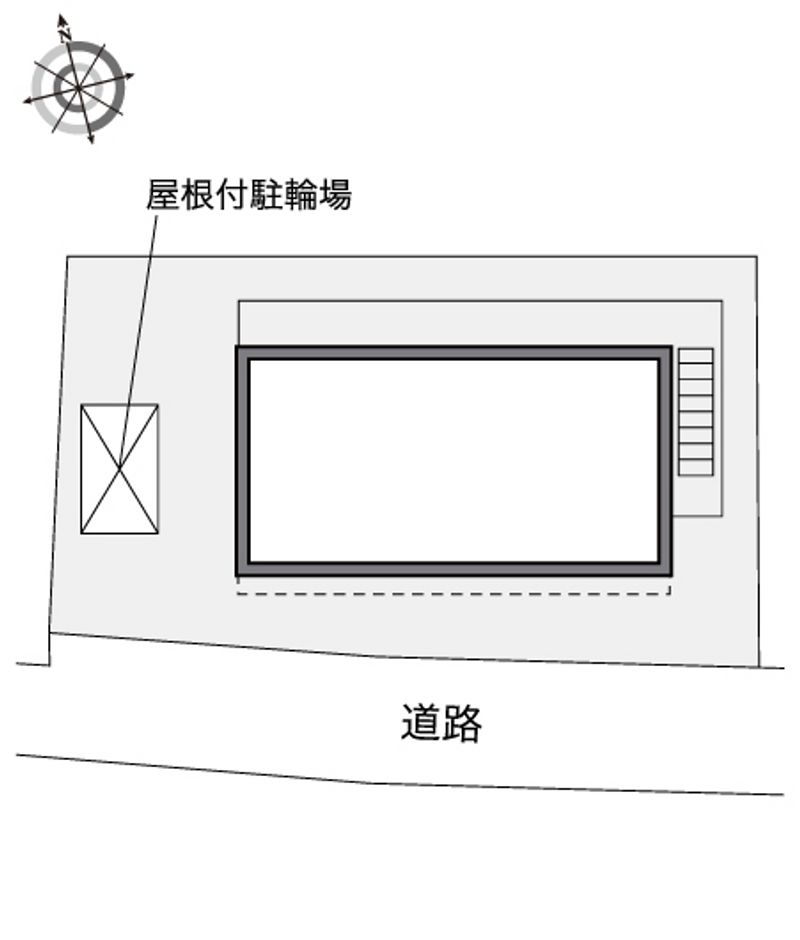 レオパレスエミナⅡ 配置図