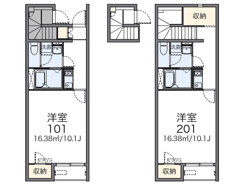レオネクスト内塩田 間取図