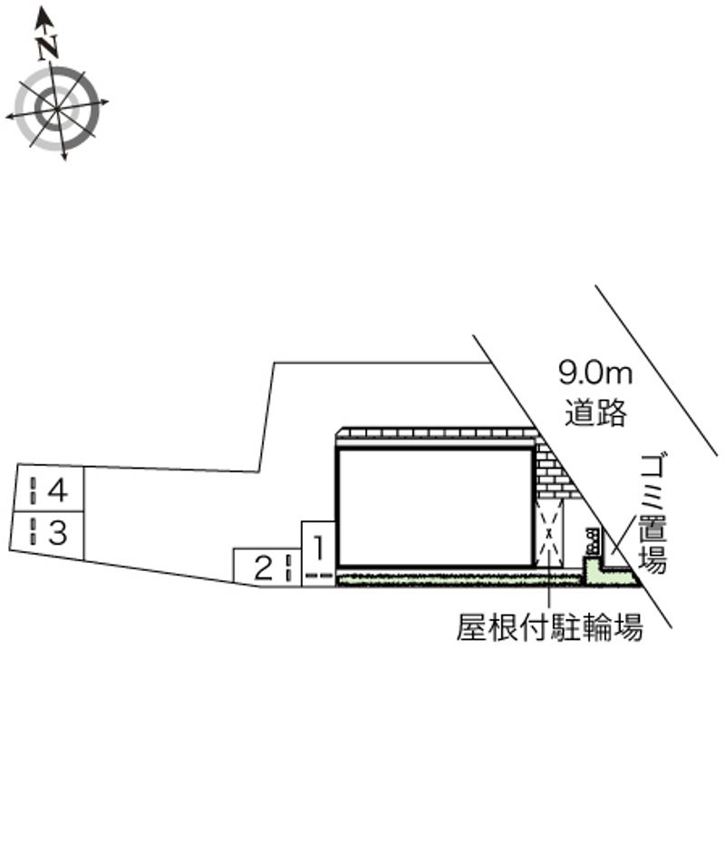 レオネクストサザンガーデン寺田 配置図
