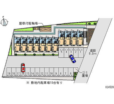 24528 Monthly parking lot