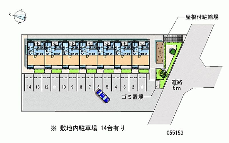 レオネクストシャイン花園 月極駐車場