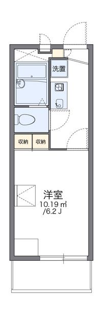 レオパレスパーシモンⅠ 間取り図