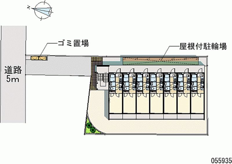 クレイノアリエッタ 区画図
