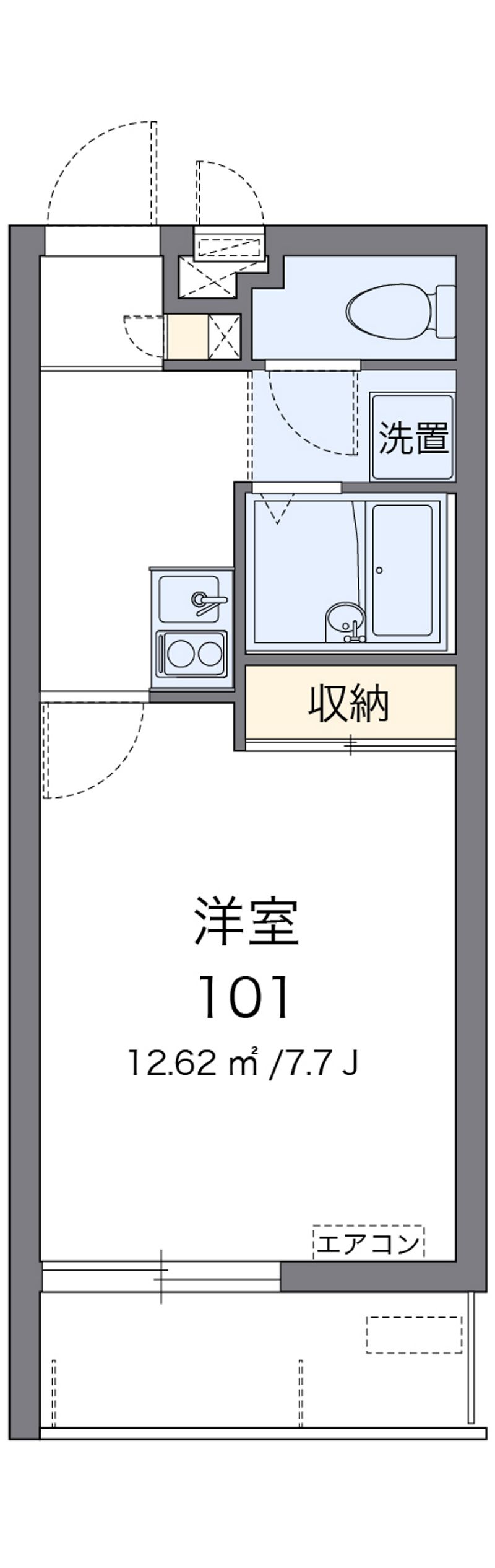 レオネクストパウリスタ 間取図