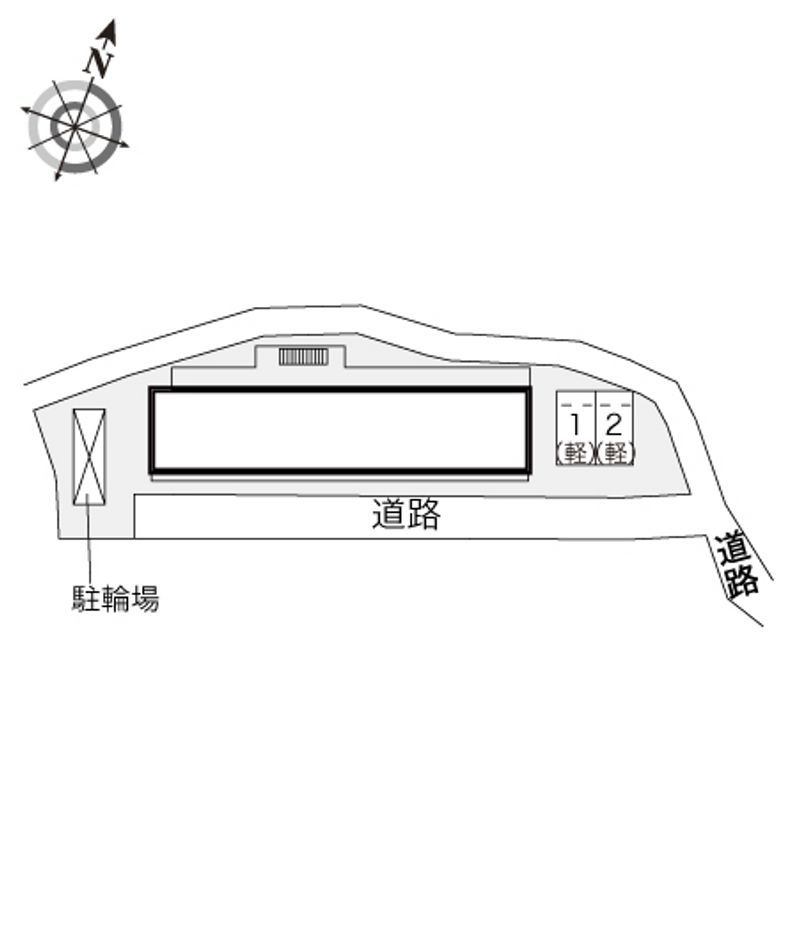 レオパレスザ　ファミリア 配置図