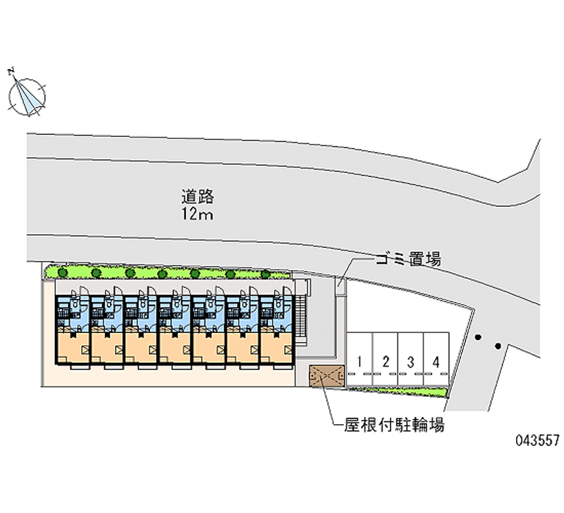 43557月租停車場