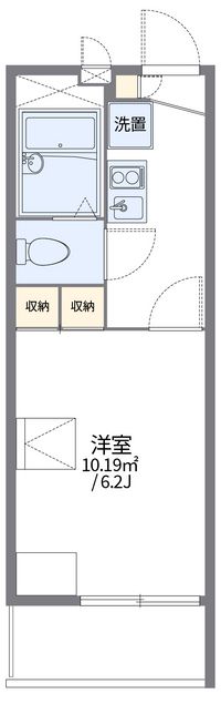 レオパレスＭ２ 間取り図