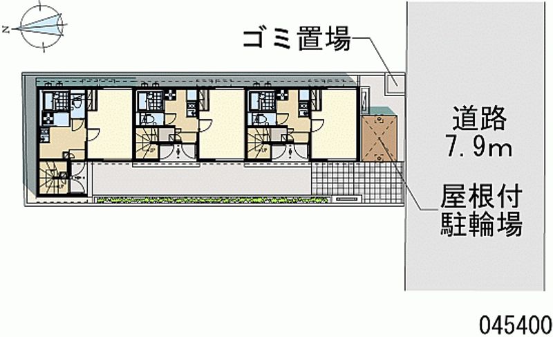 レオネクスト松蔭 区画図