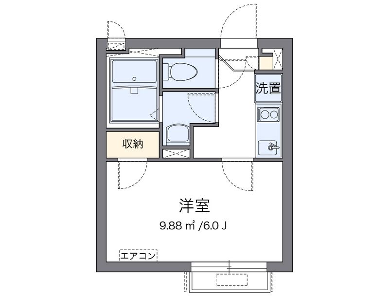 クレイノｍａｓａｏ 間取図
