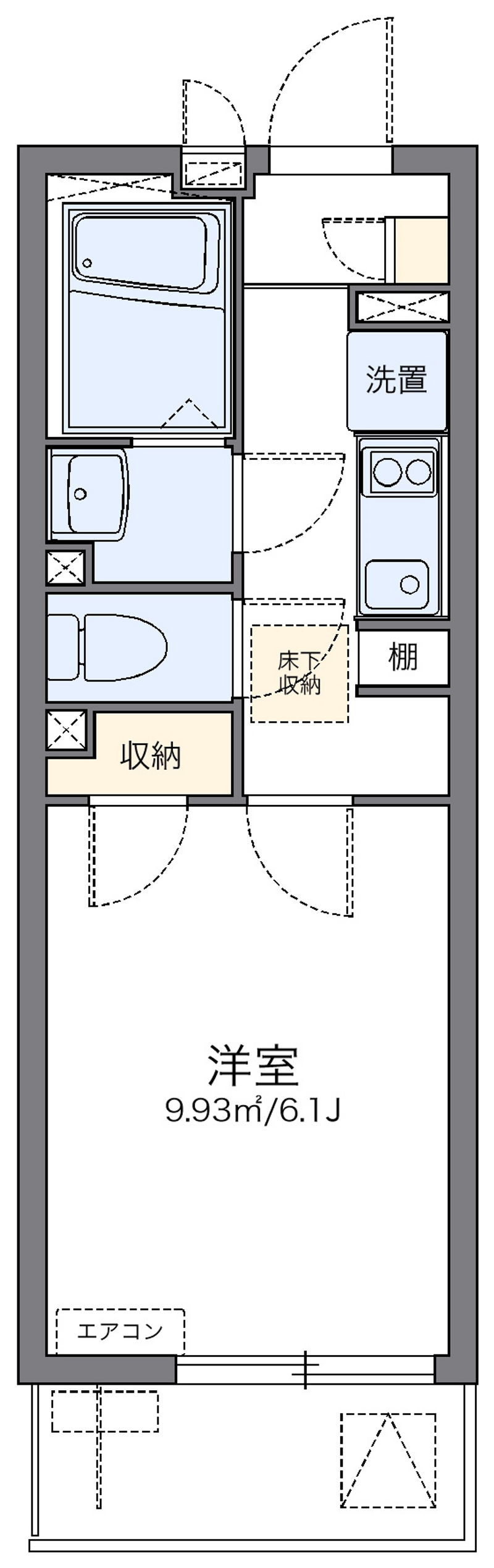 レオネクストユーポート　大宮 間取図