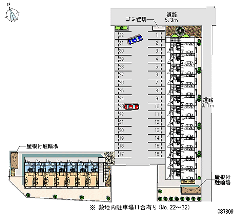 37809 bãi đậu xe hàng tháng