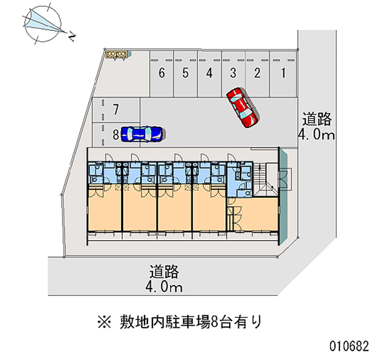 レオパレスムービング・ストーン 月極駐車場