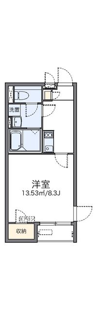 レオネクストジョイ　アゼリアⅡ 間取り図