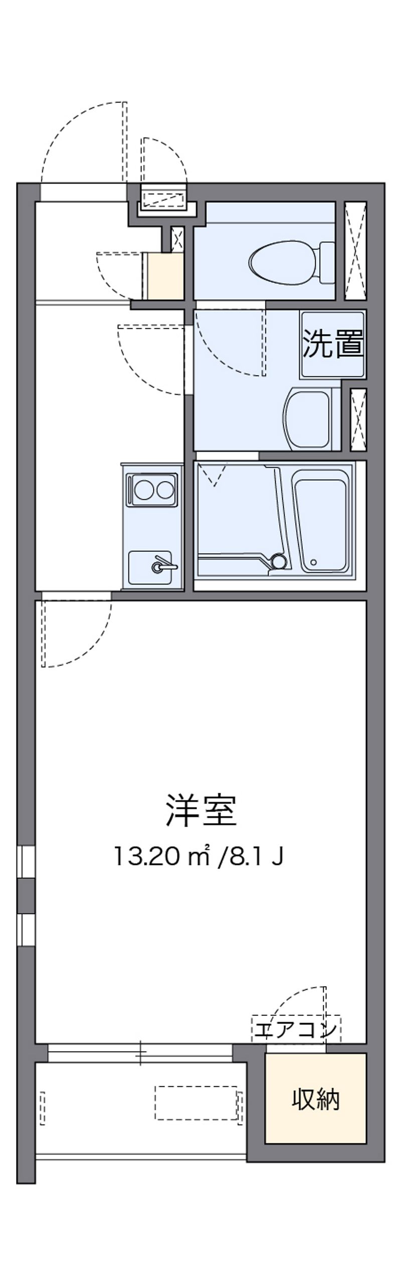 クレイノエアルⅡ 間取り