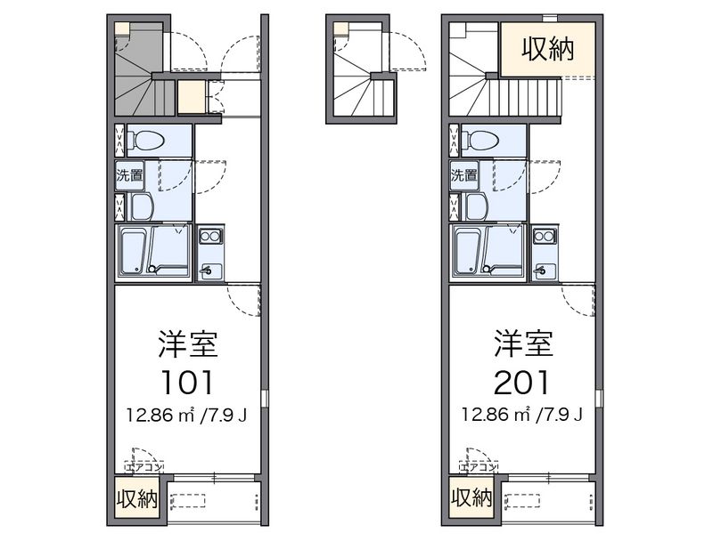 レオネクストパル 間取図