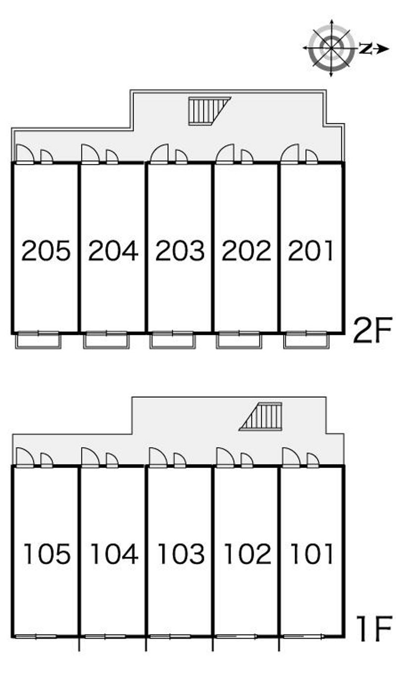 レオパレスセレージュ 間取り配置図