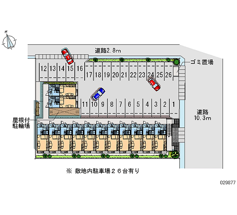 29877月租停车场