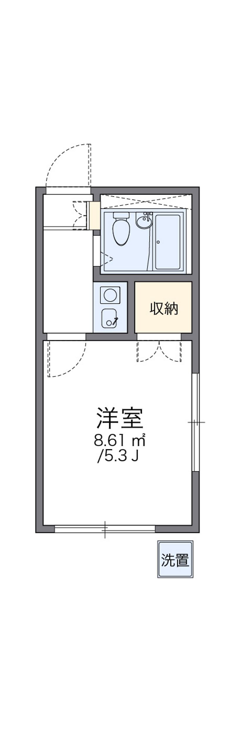 レオパレスＳｈｉｎｅ９３ 間取図
