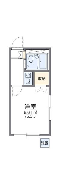 レオパレスＳｈｉｎｅ９３ 間取図