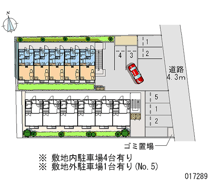 17289月租停车场