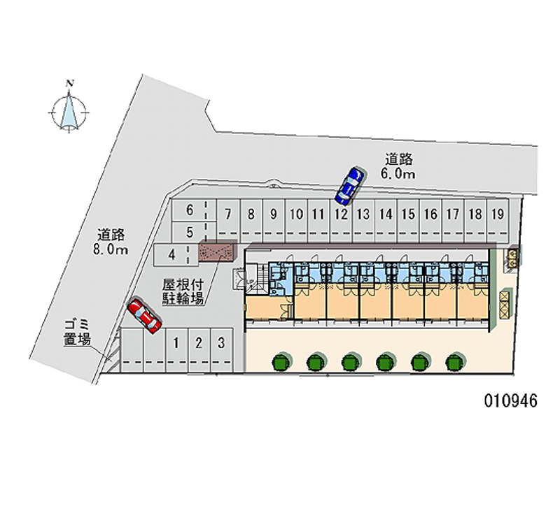 10946 Monthly parking lot