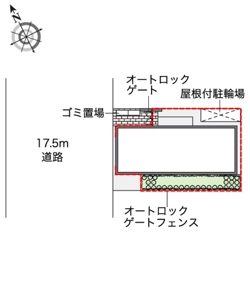 レオパレスオゥル 配置図