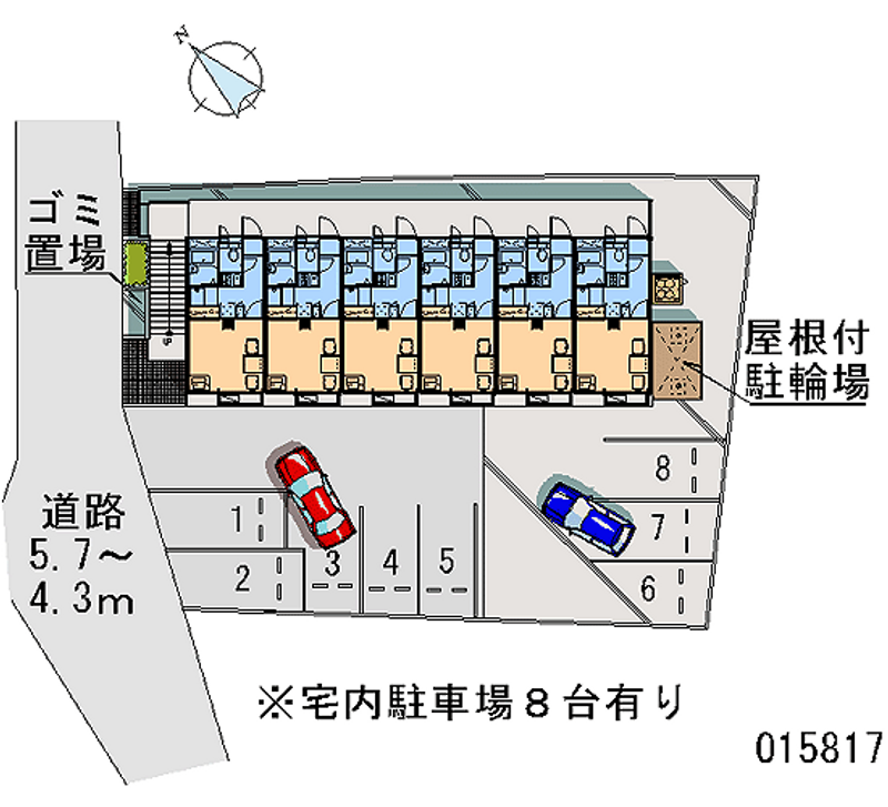 レオパレス松阪 月極駐車場