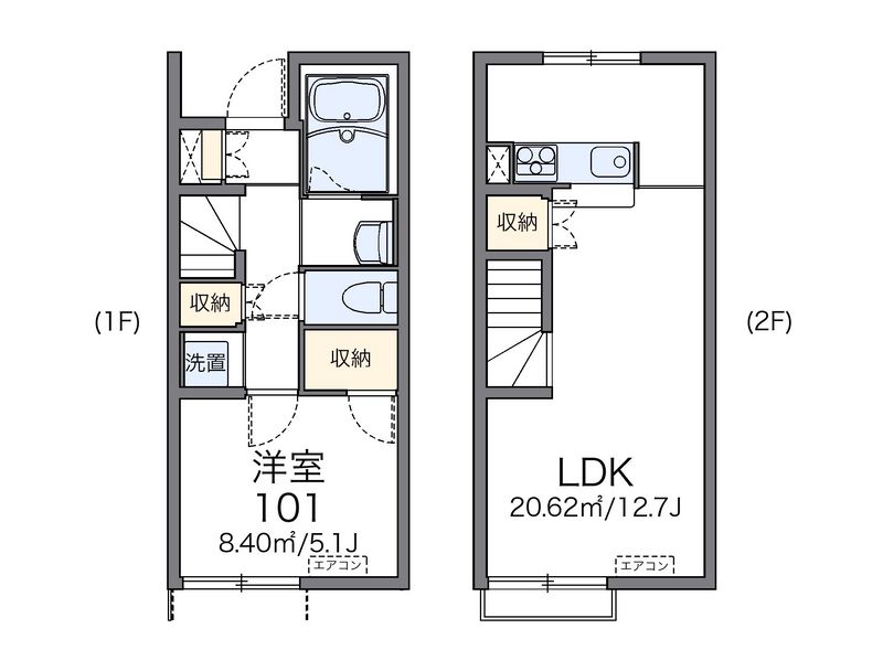 レオネクスト栄 間取図