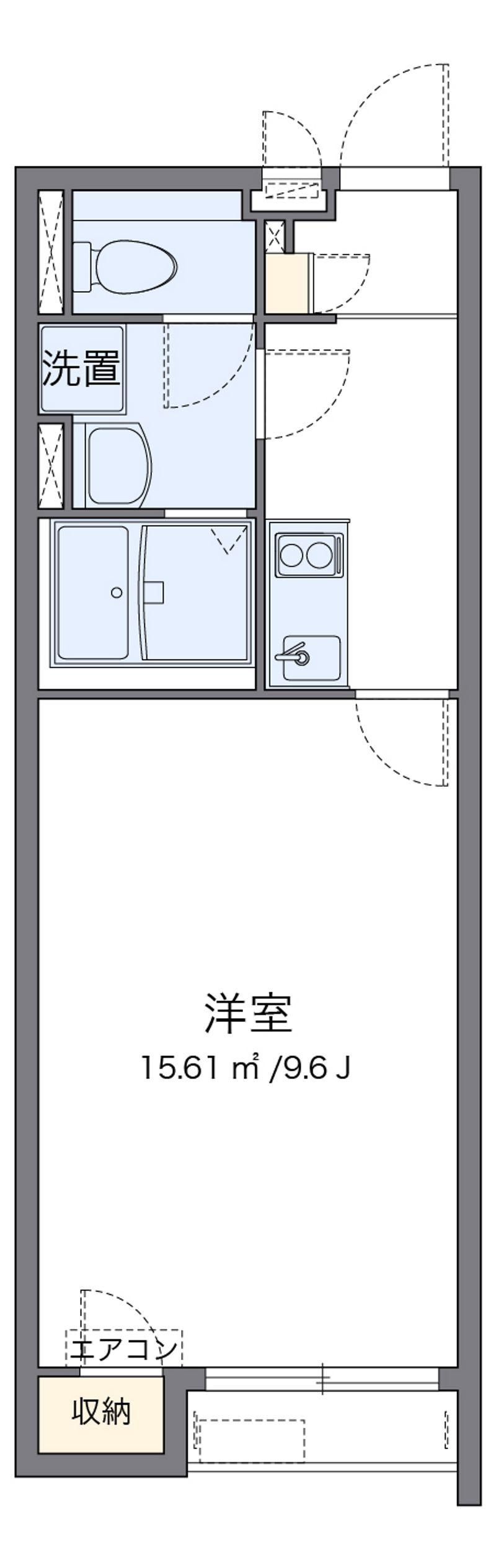 クレイノヴァンベ−ル 間取り