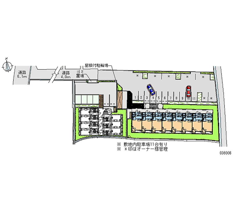 36006 Monthly parking lot