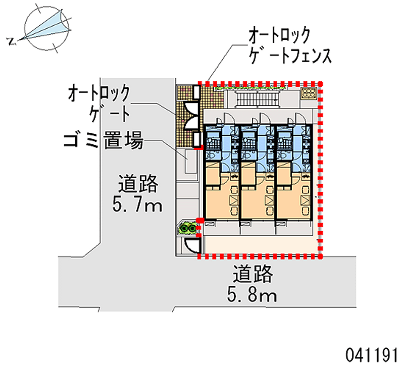 区画図