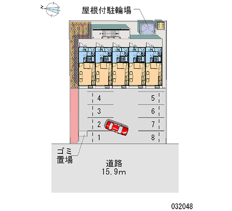 32048 Monthly parking lot