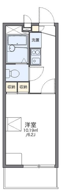 レオパレスウェーブ 間取り図