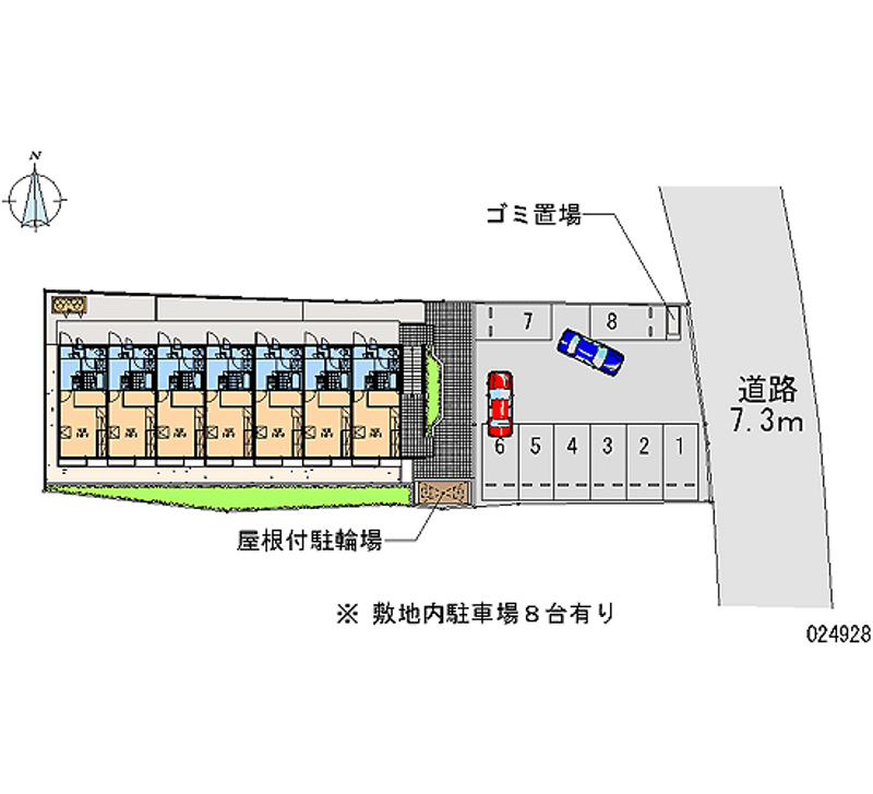 レオパレスマ　メゾン 月極駐車場