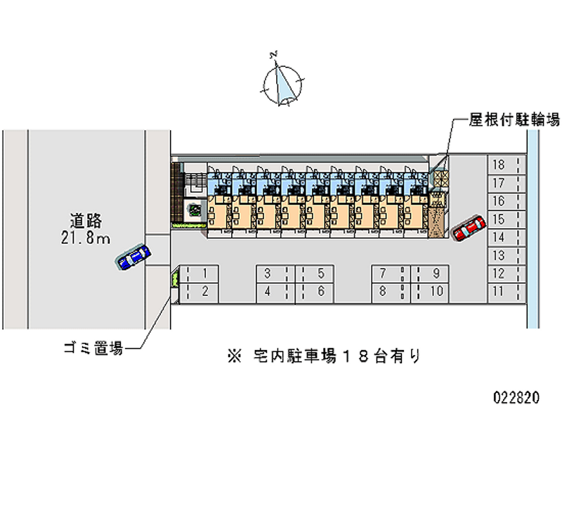 22820月租停車場