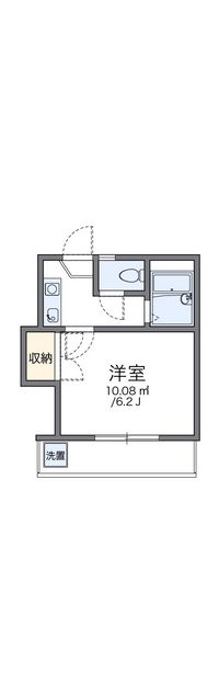 レオパレス下松 間取り図