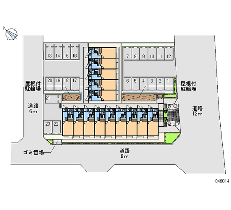 46014 Monthly parking lot