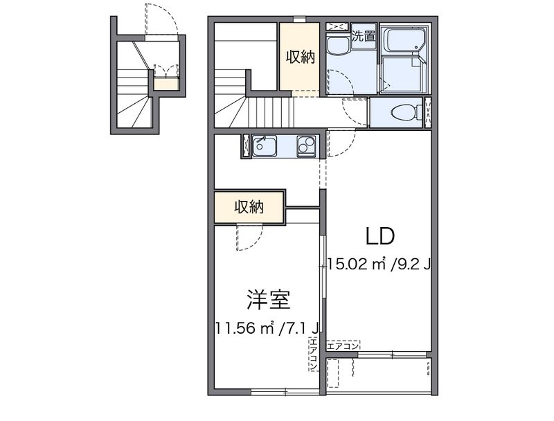 クレイノＫＥＥＰ　ＮＥＸＴⅥ 間取り