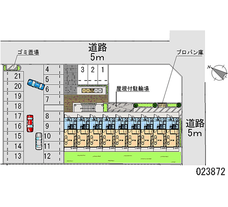 23872月租停車場