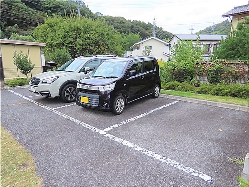 レオパレス裾花Ⅱ 駐車場