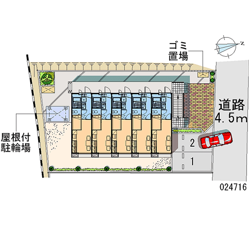 24716 Monthly parking lot