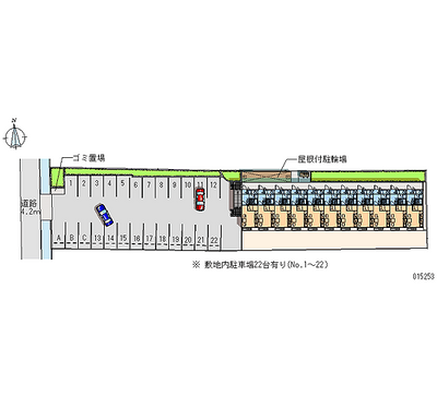 15253 bãi đậu xe hàng tháng