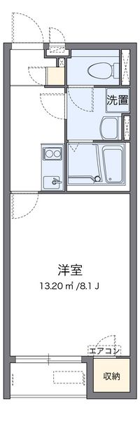 クレイノルーチェ　ルシェロ 間取り図